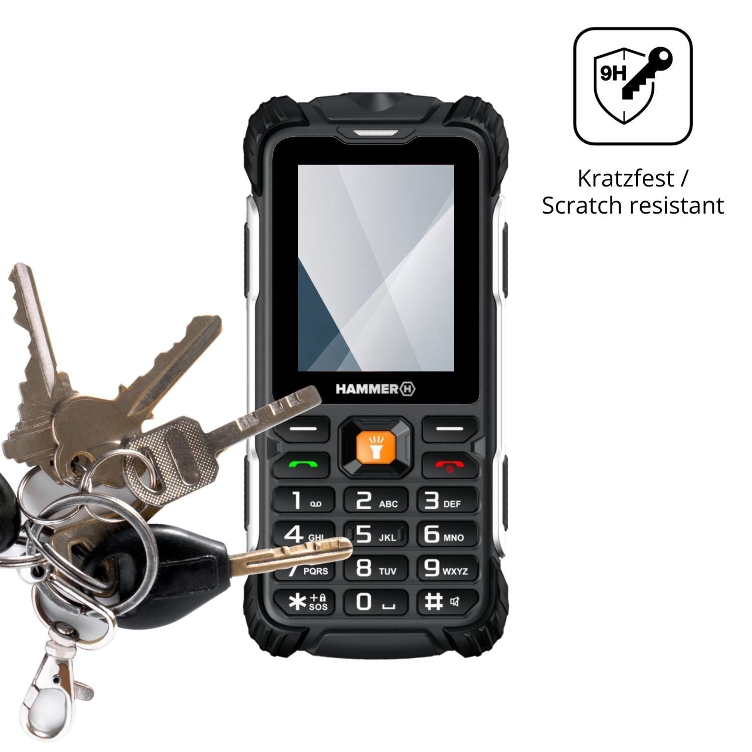 2x 9H Schutzfolie für Hammer Forge LTE Panzerfolie (3)