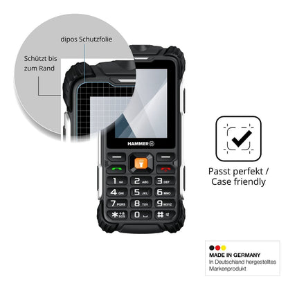2x 9H Schutzfolie für Hammer Forge LTE Panzerfolie (6)