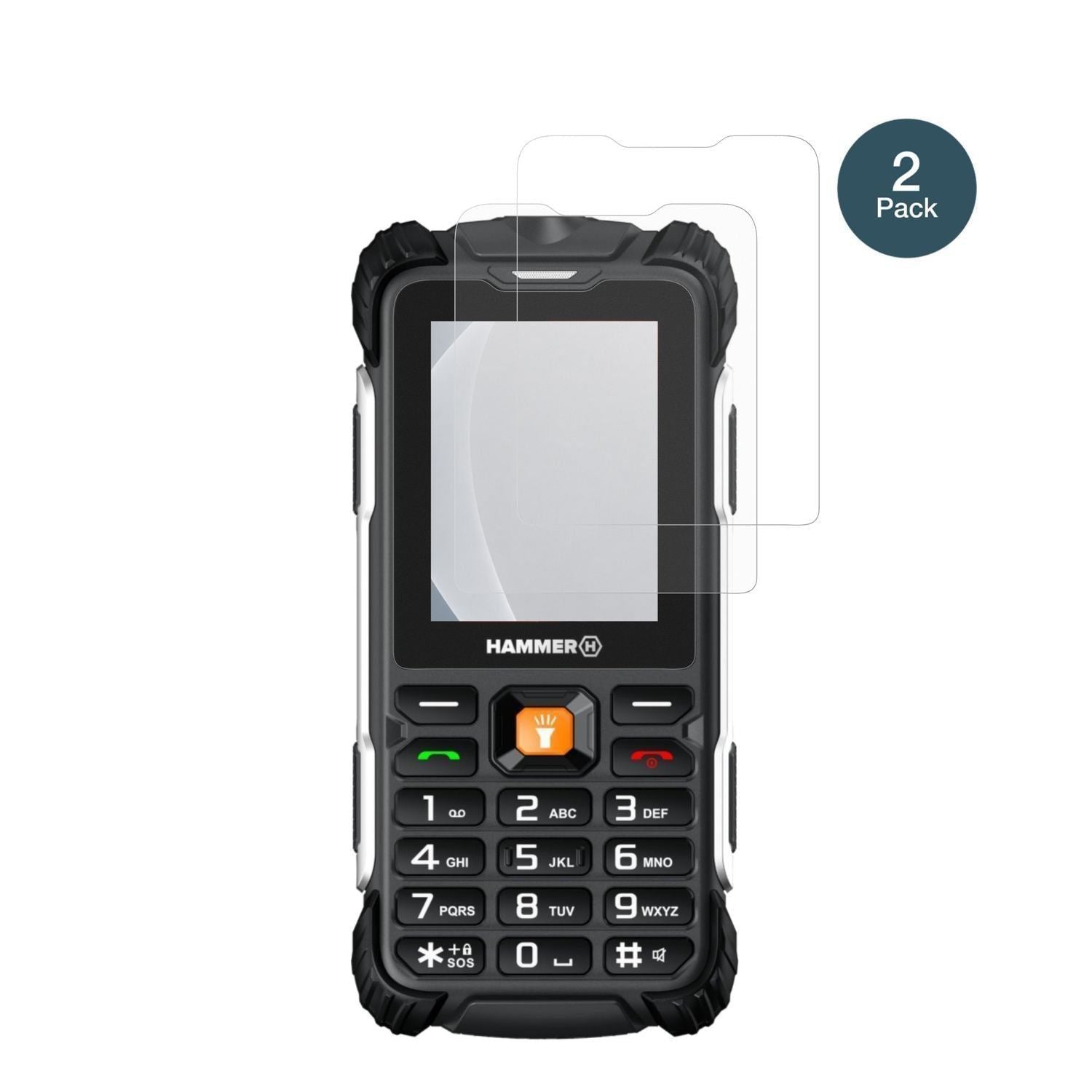 2x 9H Schutzfolie matt für Hammer Forge LTE Panzer (2)