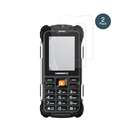 2x 9H Schutzfolie matt für Hammer Forge LTE Panzer (2)