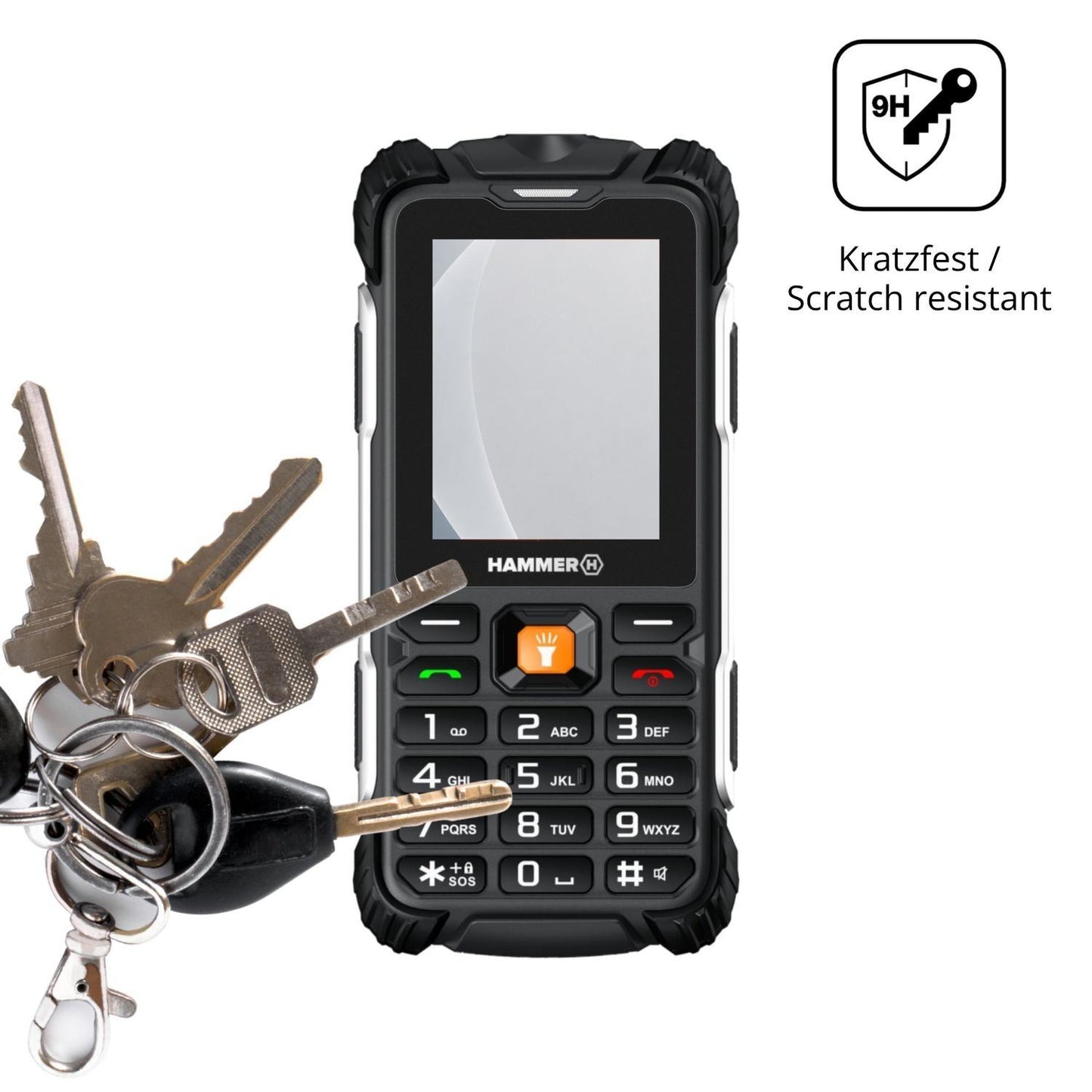 2x 9H Schutzfolie matt für Hammer Forge LTE Panzer (3)