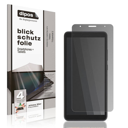 Blickschutzfolie für Telstra T-Essential 2 matt Sc (1)