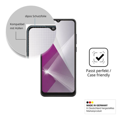 4x Schutzfolie klar für Telstra T-Pro Display-Schu (6)