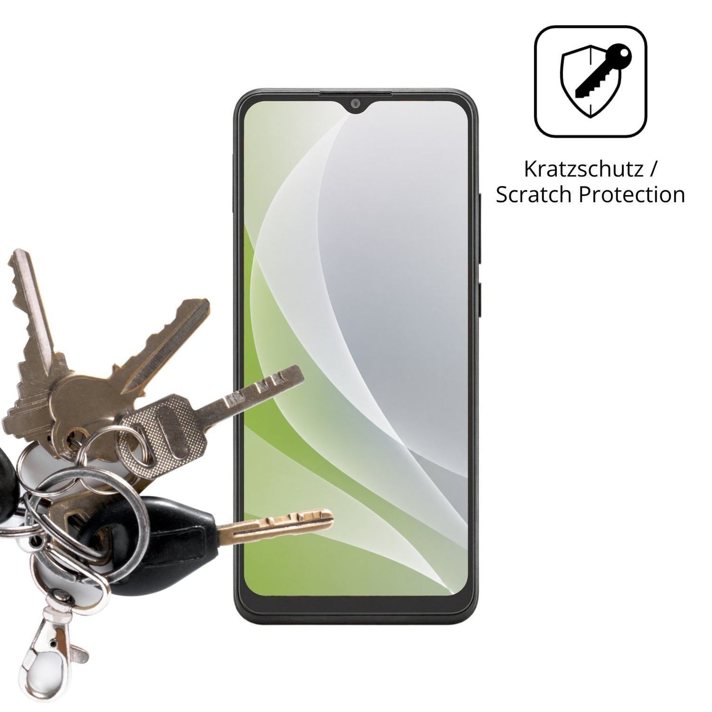 4x Schutzfolie matt für Telstra T-Pro Display-Schu (4)
