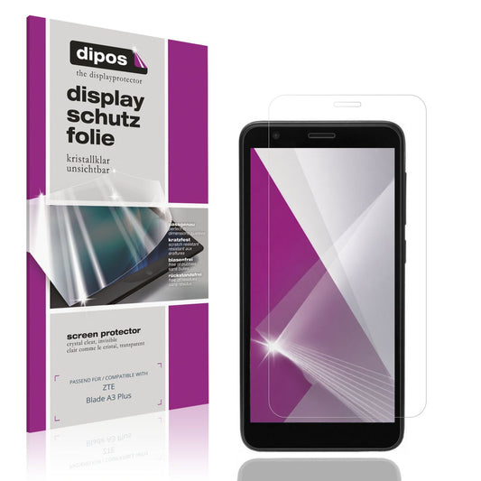 4x Schutzfolie klar für ZTE Blade A3 Plus Display- (1)