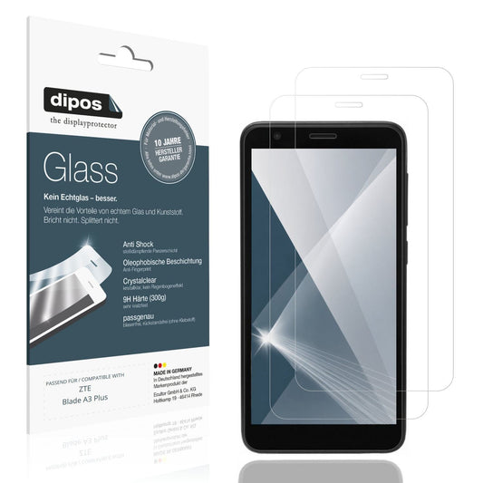 2x 9H Schutzfolie für ZTE Blade A3 Plus Panzerfoli (1)