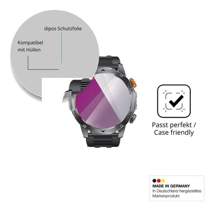 6x Schutzfolie klar für FITFLEX EF12 Display-Schut (6)