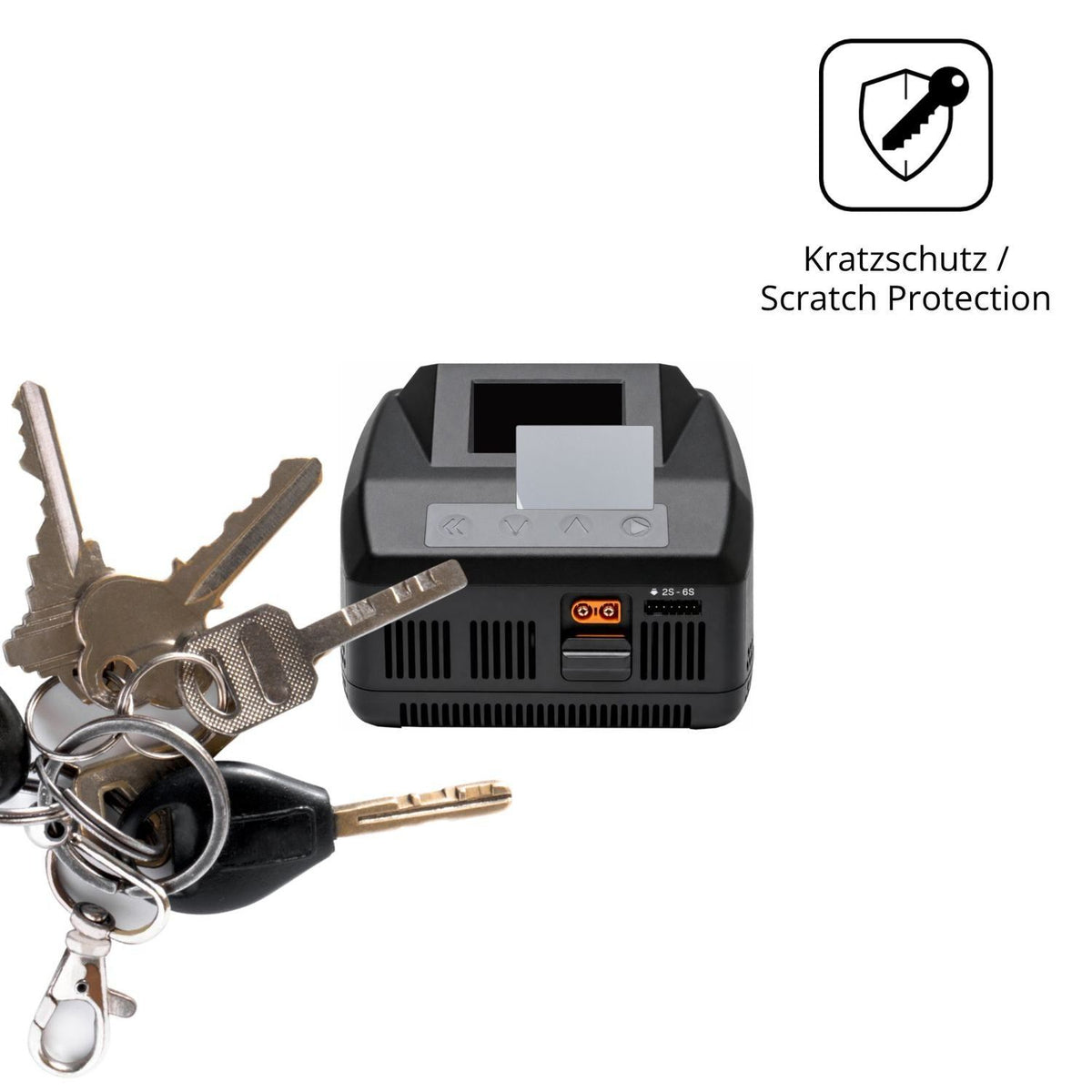 4x Schutzfolie matt für Spektrum Smart Charger S11 (4)