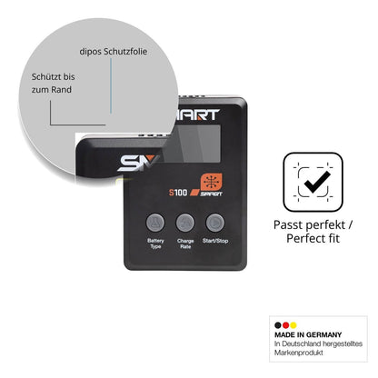 Blickschutzfolie für Spektrum Smart Charger S100 m (4)