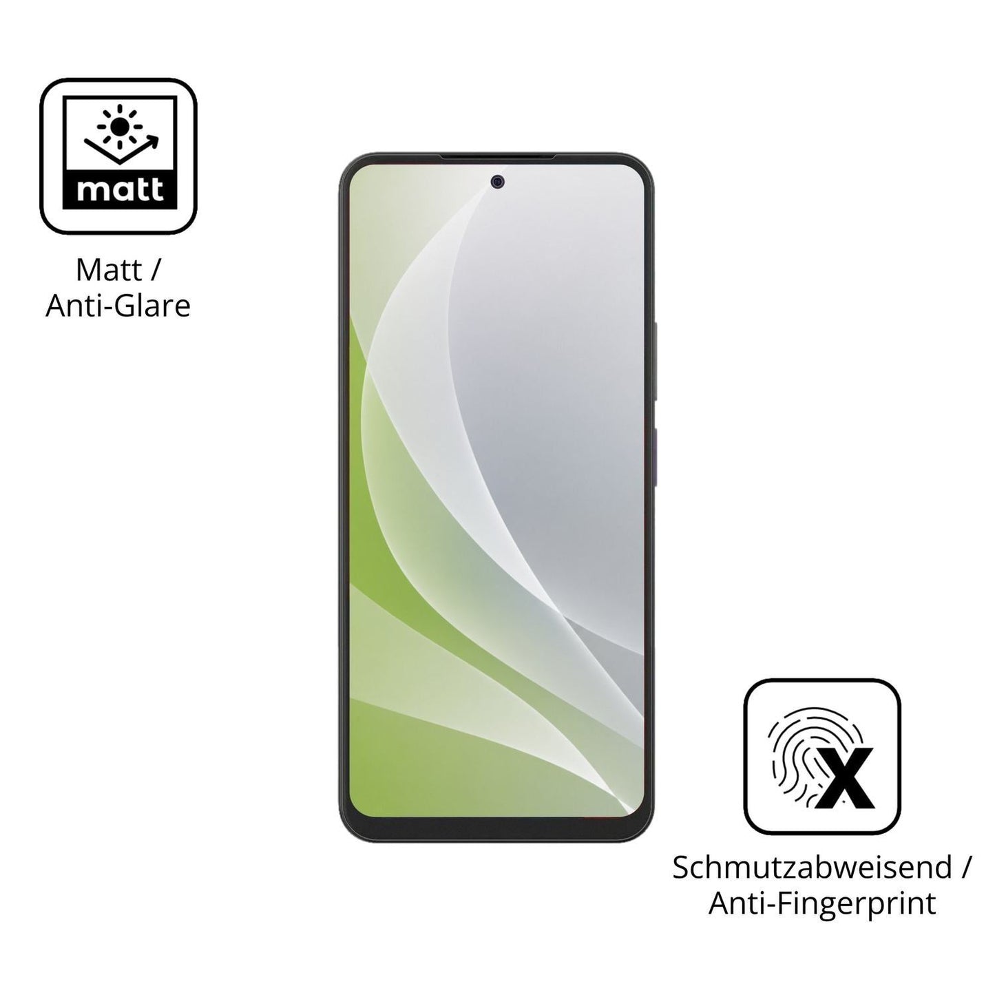 4x Schutzfolie matt für INOI A55 Spectre Display-S (5)