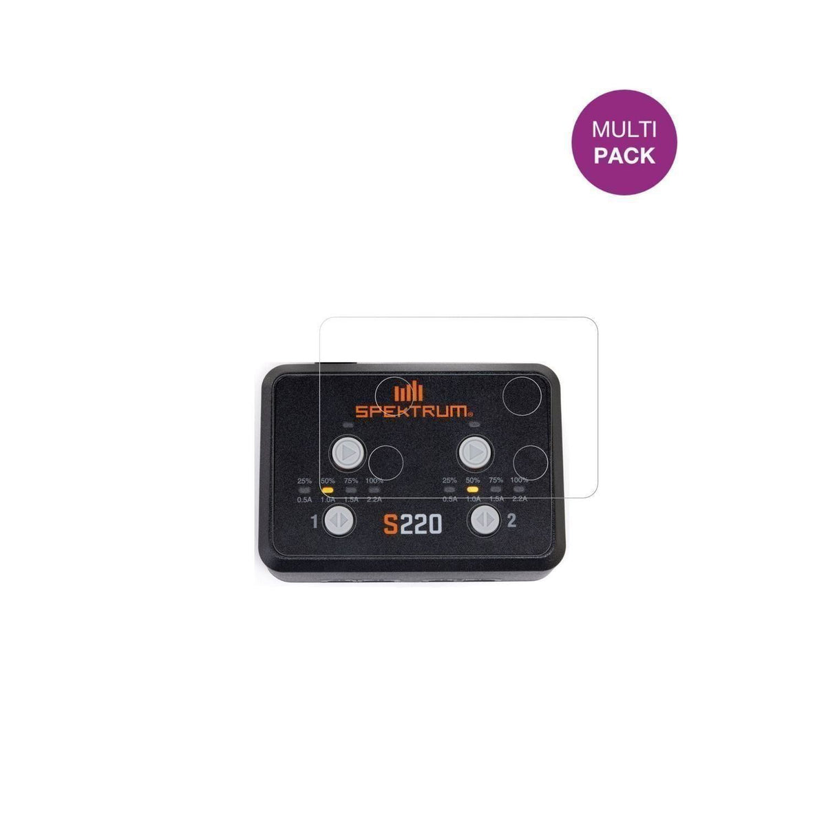 4x Schutzfolie klar für Spektrum Balance Charger S (2)