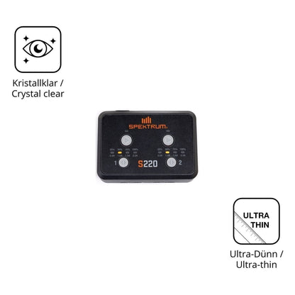 4x Schutzfolie klar für Spektrum Balance Charger S (5)
