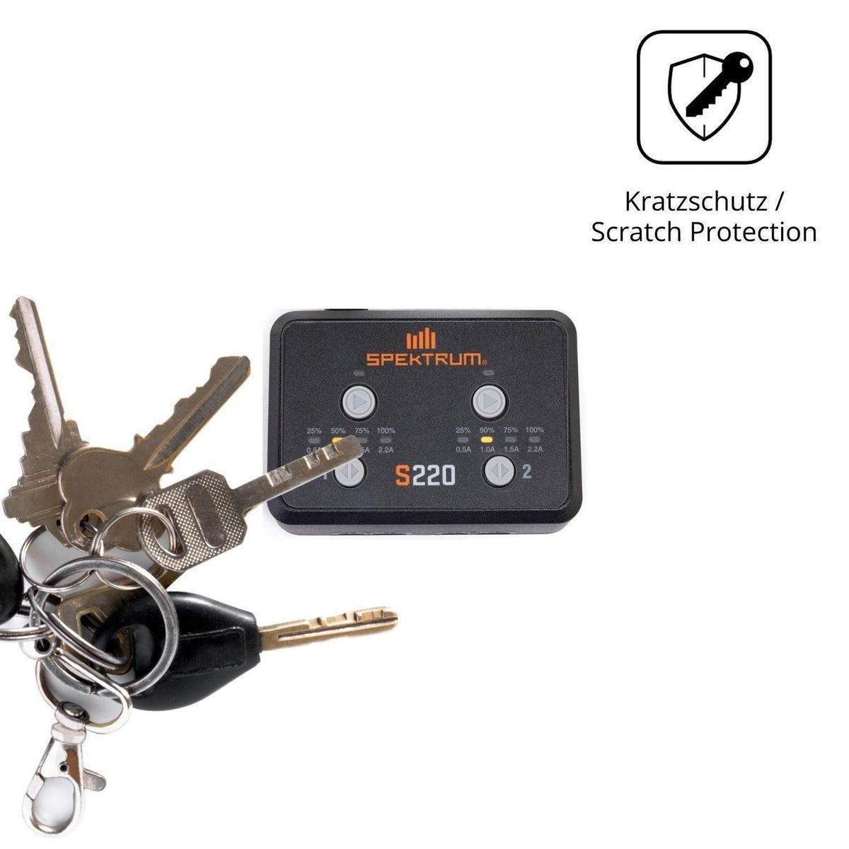 4x Schutzfolie matt für Spektrum Balance Charger S (4)