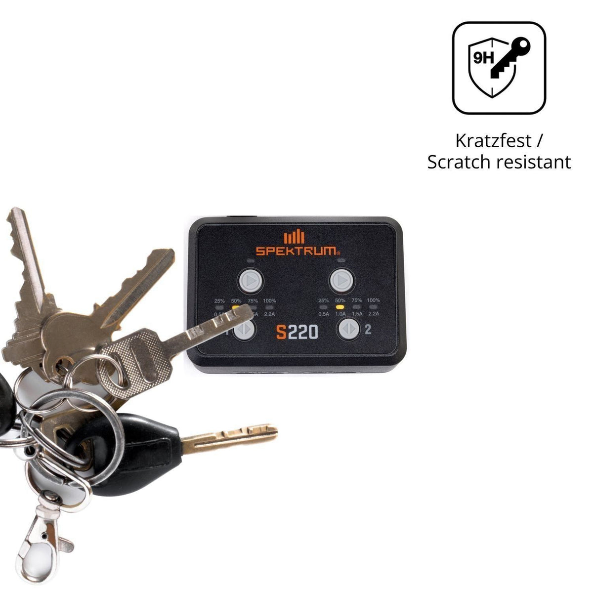 2x 9H Schutzfolie für Spektrum Balance Charger S22 (3)