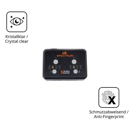 2x 9H Schutzfolie für Spektrum Balance Charger S22 (5)