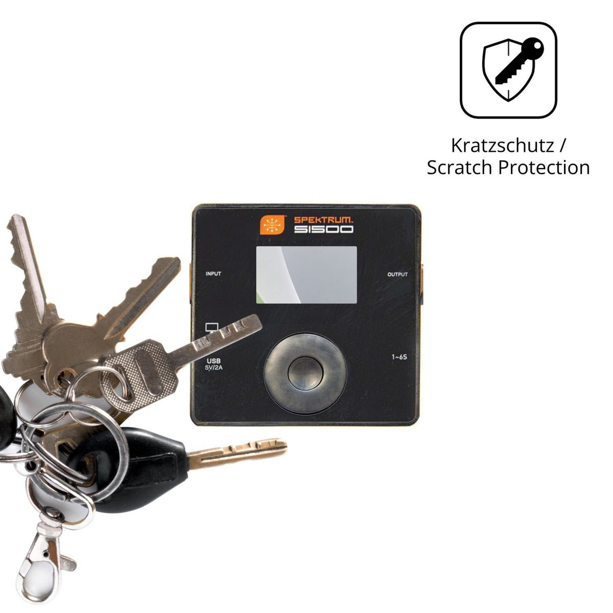 4x Schutzfolie matt für Spektrum Smart Charger S15 (4)