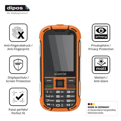 Blickschutzfolie für Aligator R60 4G eXtremo matt  (5)