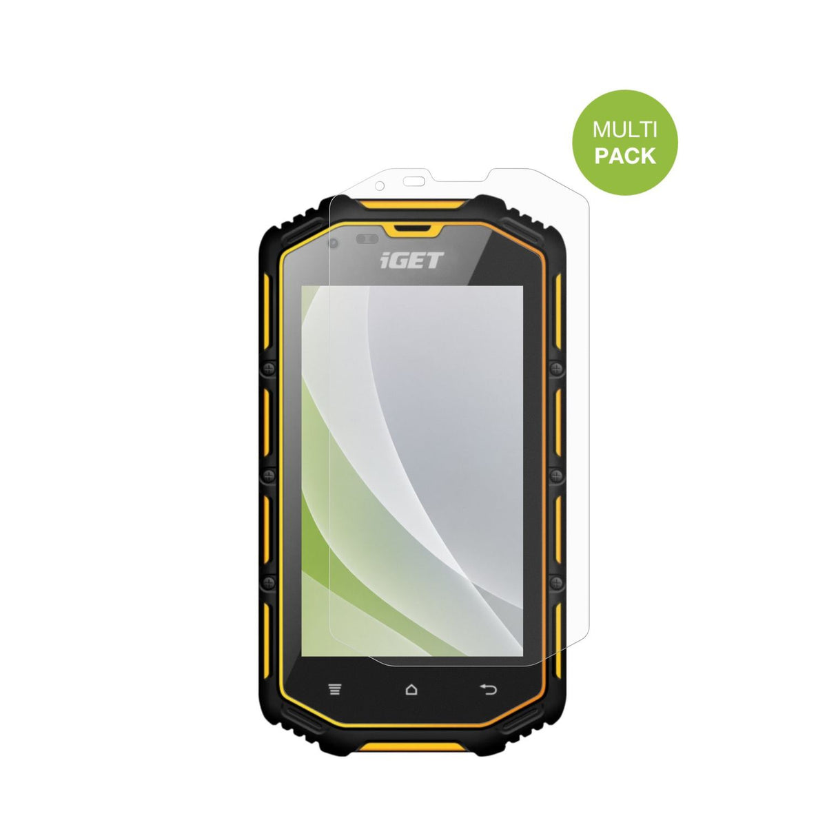 4x Schutzfolie matt für iGET Armor T40 Display-Sch (2)
