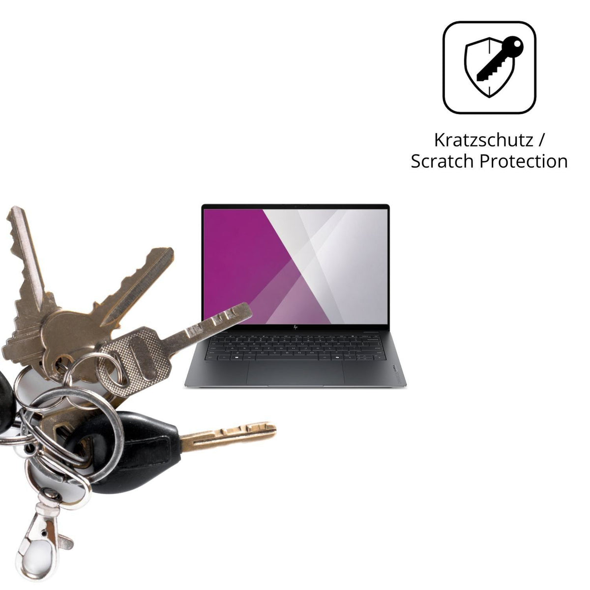 2x Schutzfolie klar für HP OmniBook Ultra 14-kd077 (4)