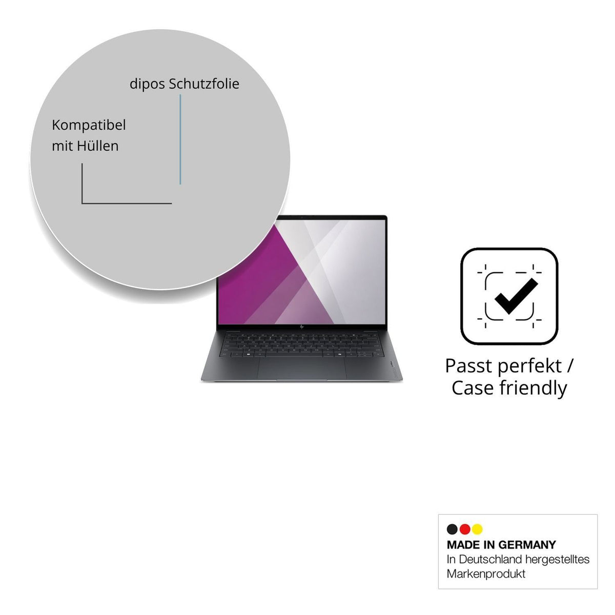 2x Schutzfolie klar für HP OmniBook Ultra 14-kd077 (6)