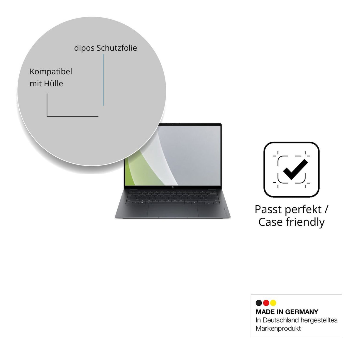 2x Schutzfolie matt für HP OmniBook Ultra 14-kd077 (6)