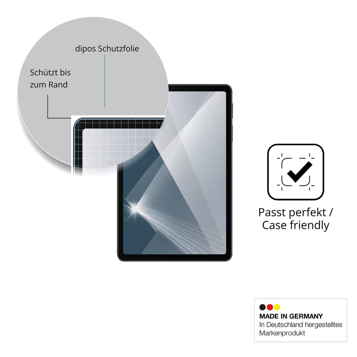 2x 9H Schutzfolie für INOI Tab 2 Pro Panzerfolie (6)