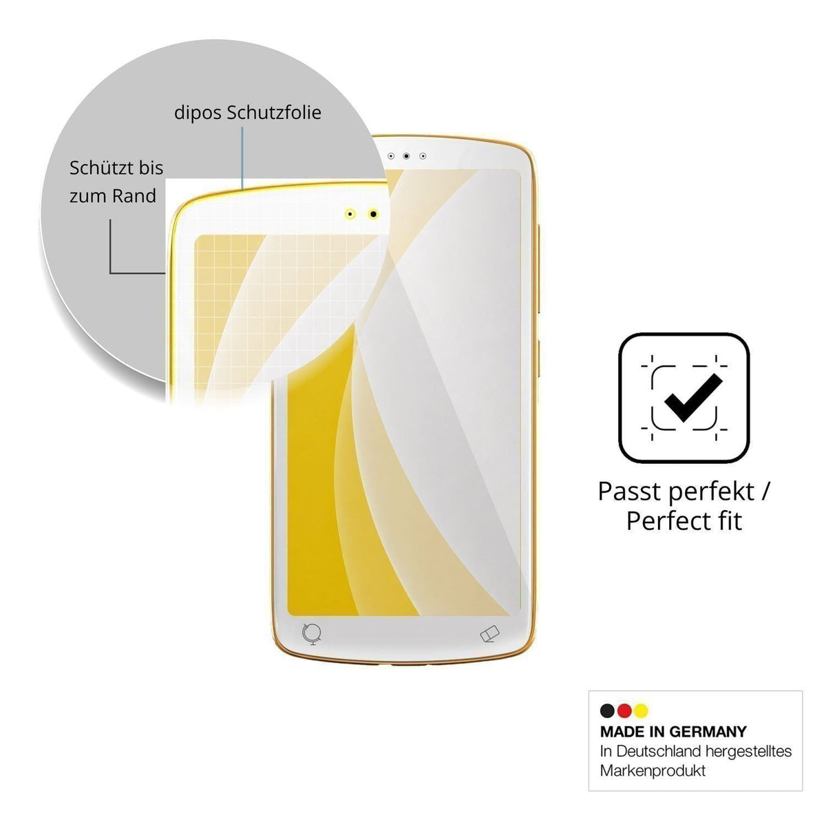 2x 3D Full Cover Schutzfolie für TIMMKOO K1 (6)