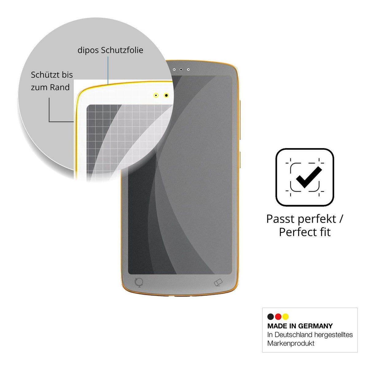 Full Cover Privacy Blickschutzfolie für TIMMKOO K1 (4)