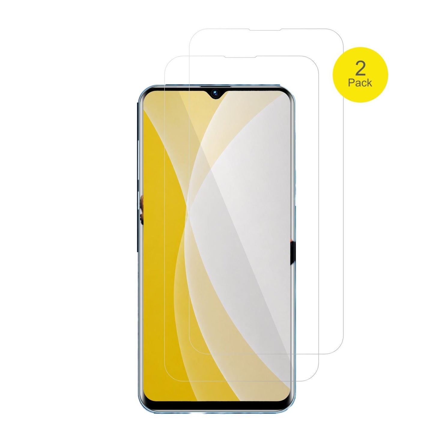 2x 3D Full Cover Schutzfolie für Fine Life Pro D20 (2)