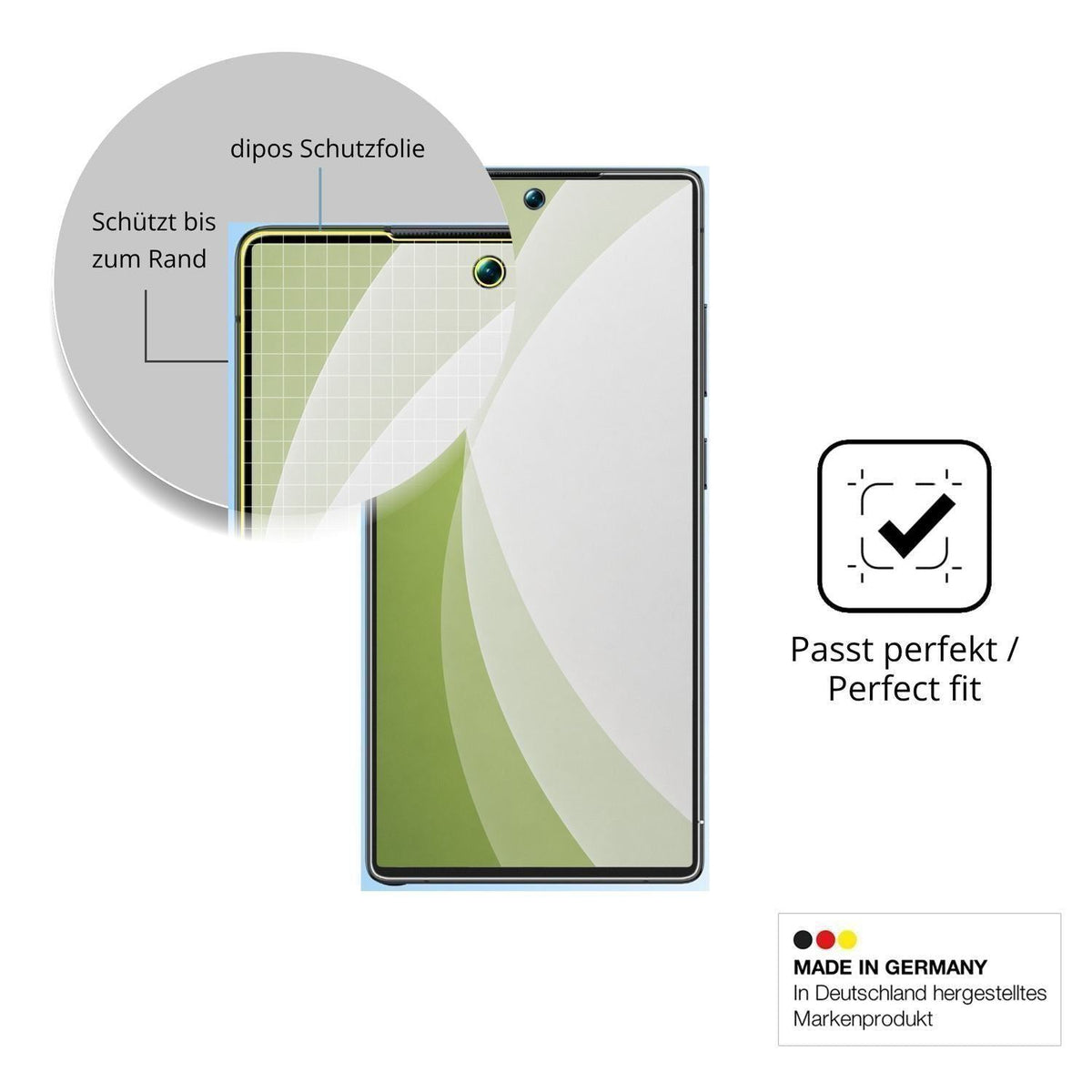2x Full Cover Schutzfolie matt für Maustron B25 Ul (6)