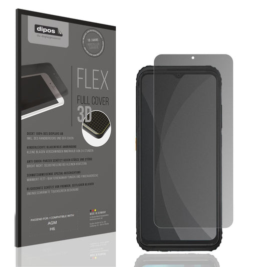 Full Cover Privacy Blickschutzfolie für AGM H6 (1)