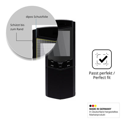 Blickschutzfolie für Plyisty V888 Pro matt Schutzf (4)