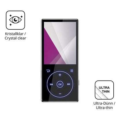 4x Schutzfolie klar für PlayerPure A3 MP3-Player D (5)