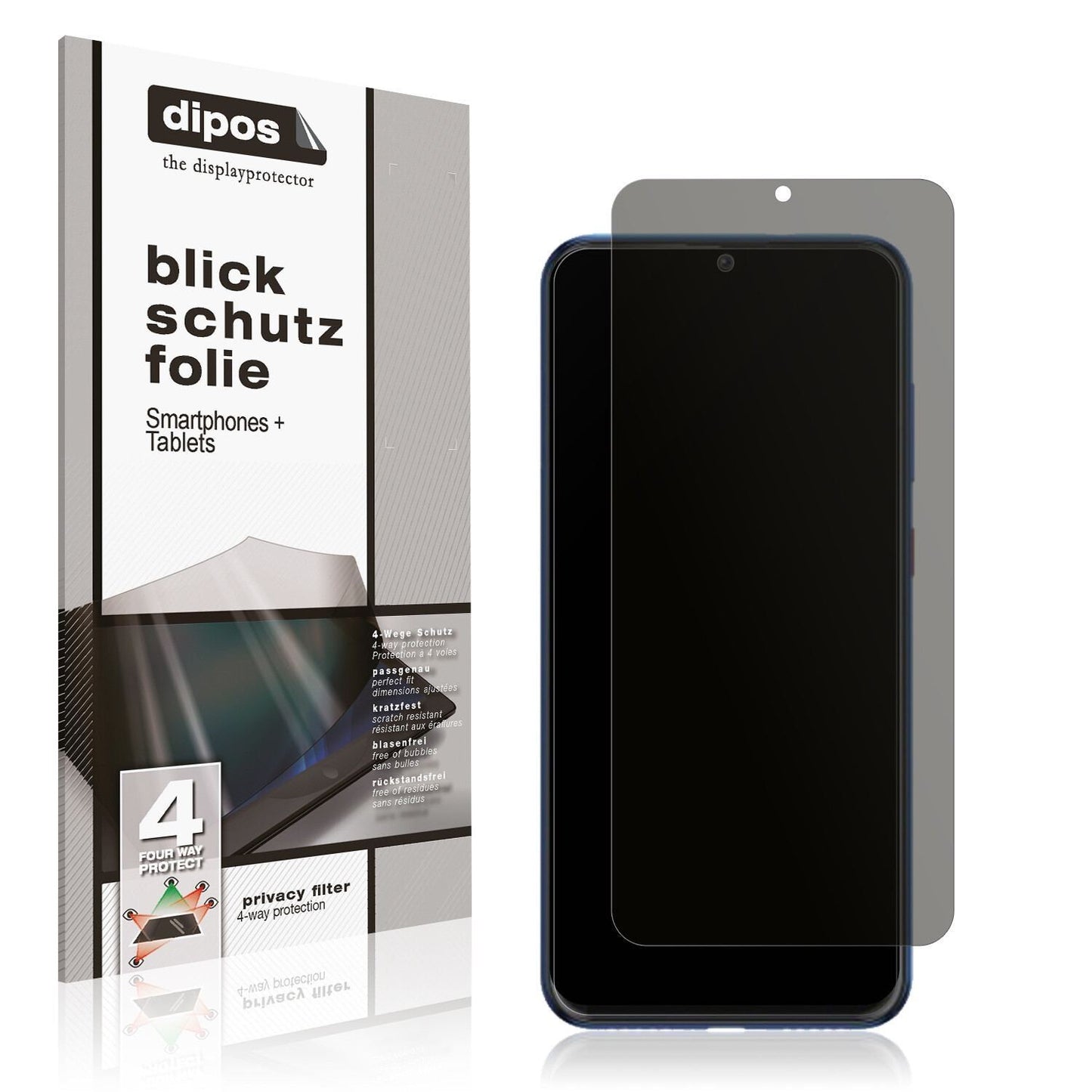 Blickschutzfolie für Walton Primo RX7 matt Schutzf (1)