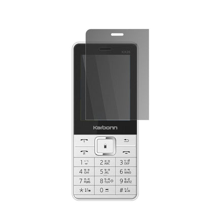 Blickschutzfolie für Karbonn KX26 matt Schutzfolie (2)
