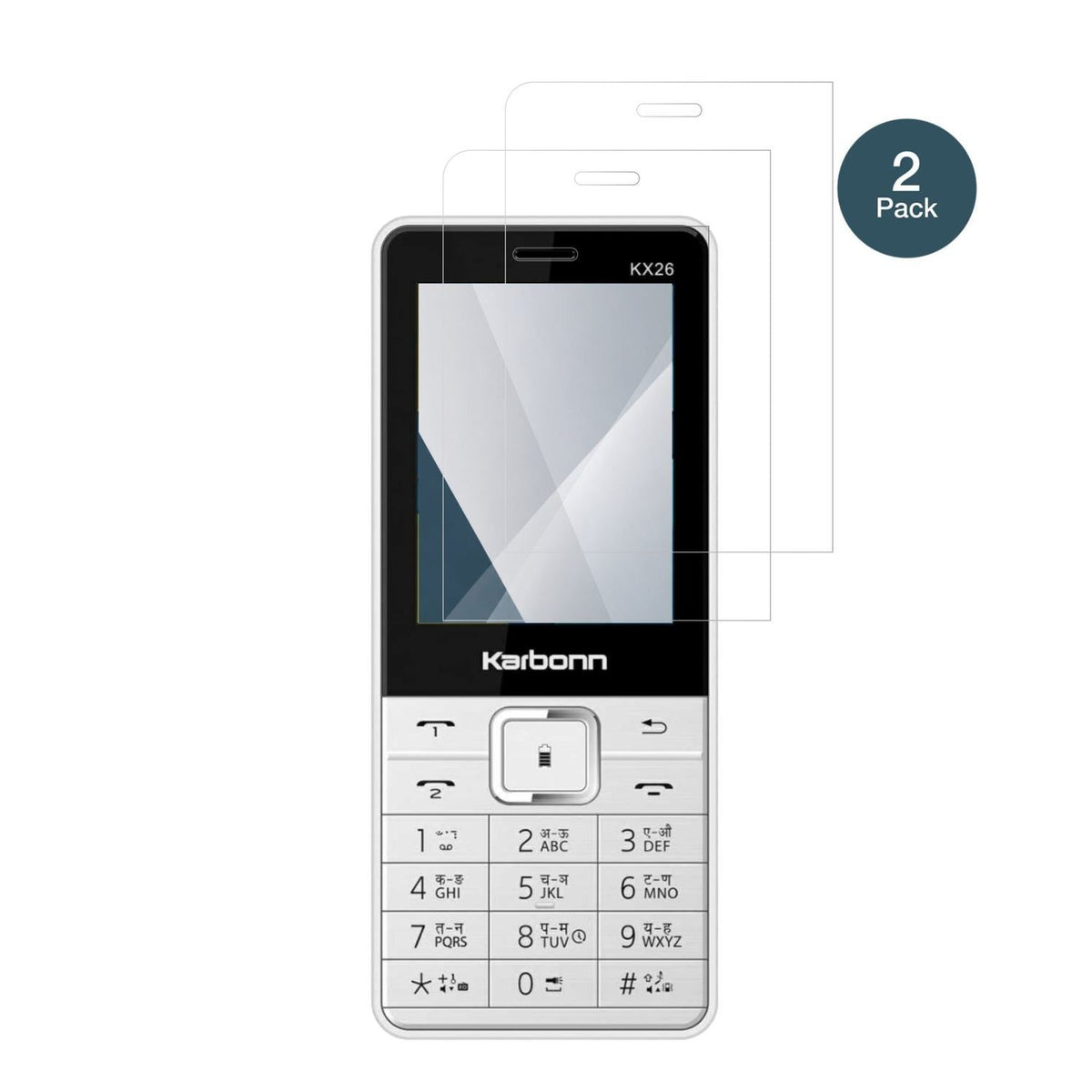 2x 9H Schutzfolie für Karbonn KX26 Panzerfolie (2)