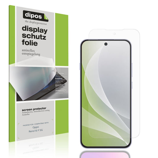 4x Schutzfolie matt für Oppo Reno16 F 5G Display-S (1)