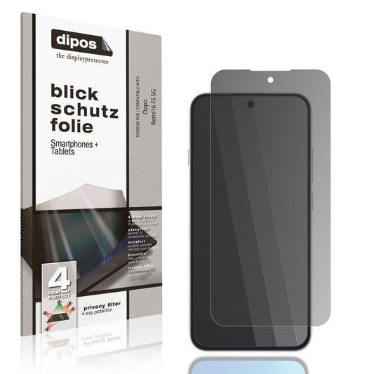 Blickschutzfolie für Oppo Reno16 FS 5G matt Schutz (1)