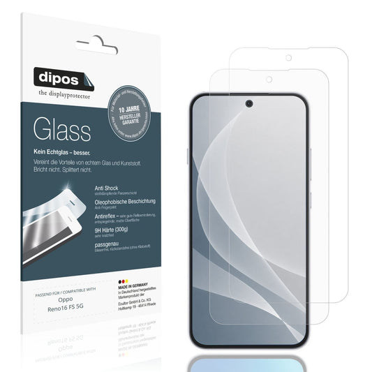 2x 9H Schutzfolie matt für Oppo Reno16 FS 5G Panze (1)
