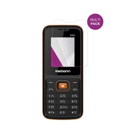 4x Schutzfolie klar für Karbonn KX5 Display-Schutz (2)