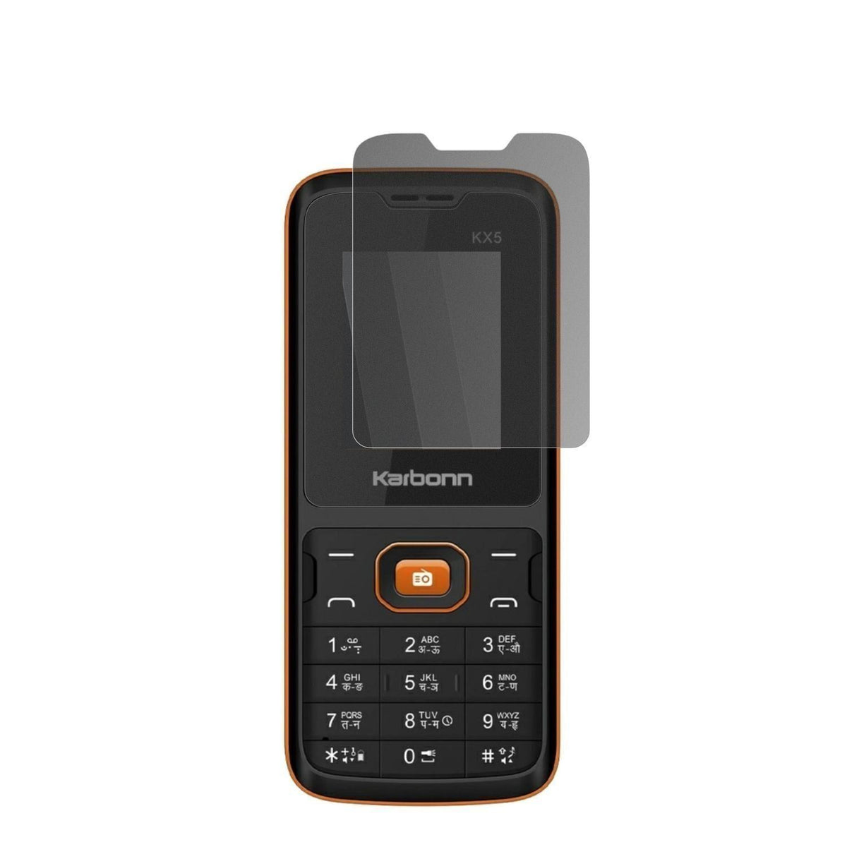Blickschutzfolie für Karbonn KX5 matt Schutzfolie  (2)