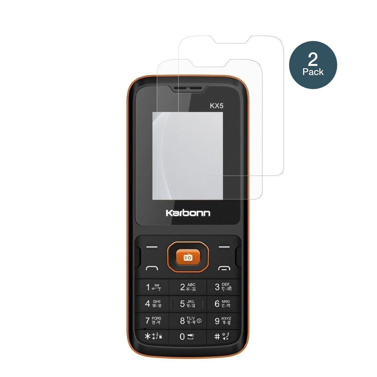 2x 9H Schutzfolie matt für Karbonn KX5 Panzerfolie (2)