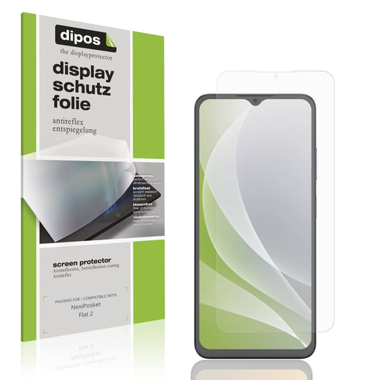4x Schutzfolie matt für NexiPosket Flat 2 Display- (1)