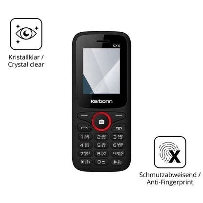 2x 9H Schutzfolie für Karbonn KX1i Panzerfolie (5)