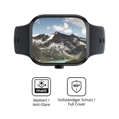 2x Full Cover Schutzfolie matt für Vivo Watch GT 2 (5)