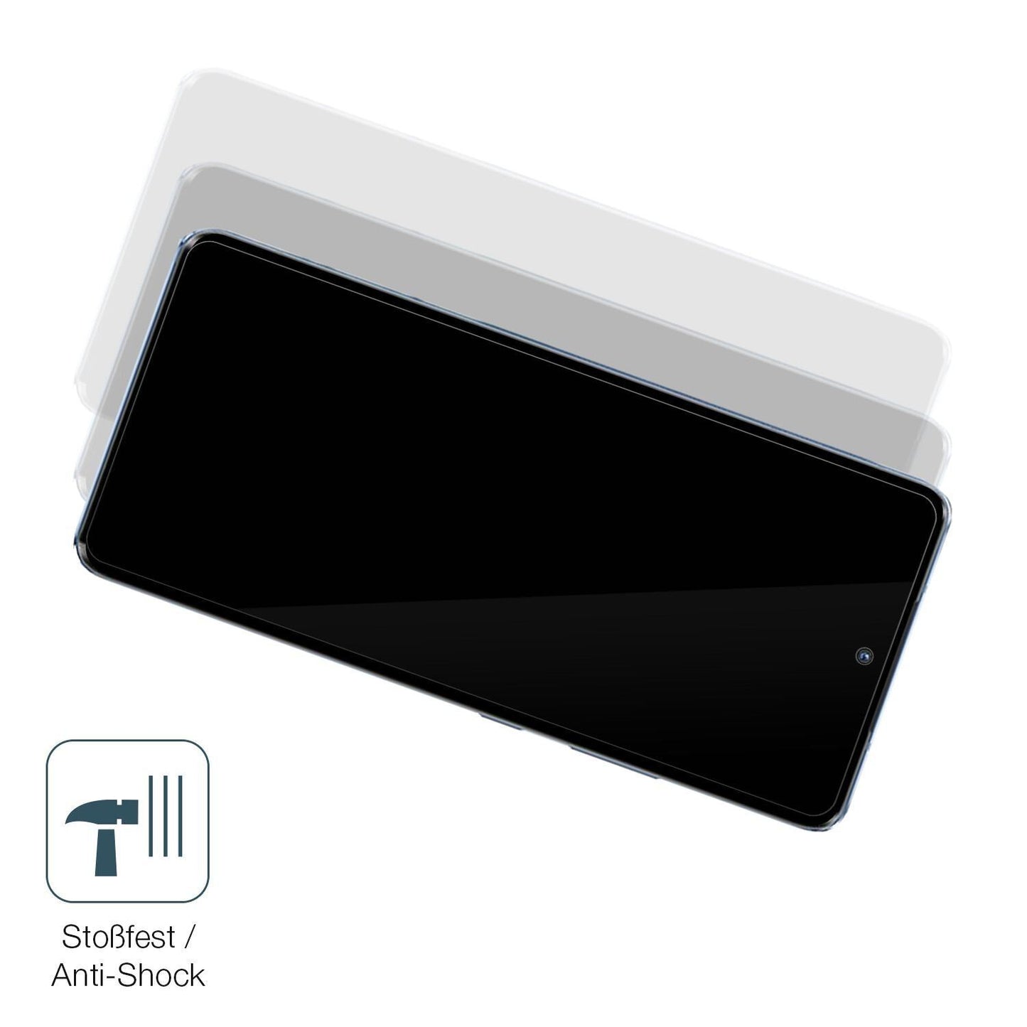 2x 9H Schutzfolie für Motorola Moto S30 Pro Panzer (4)
