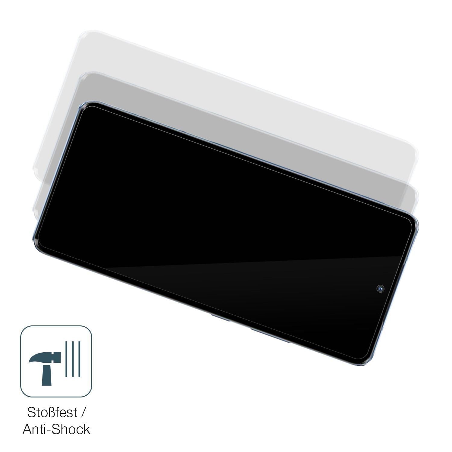 2x 9H Schutzfolie für Motorola Moto S30 Pro Panzer (4)