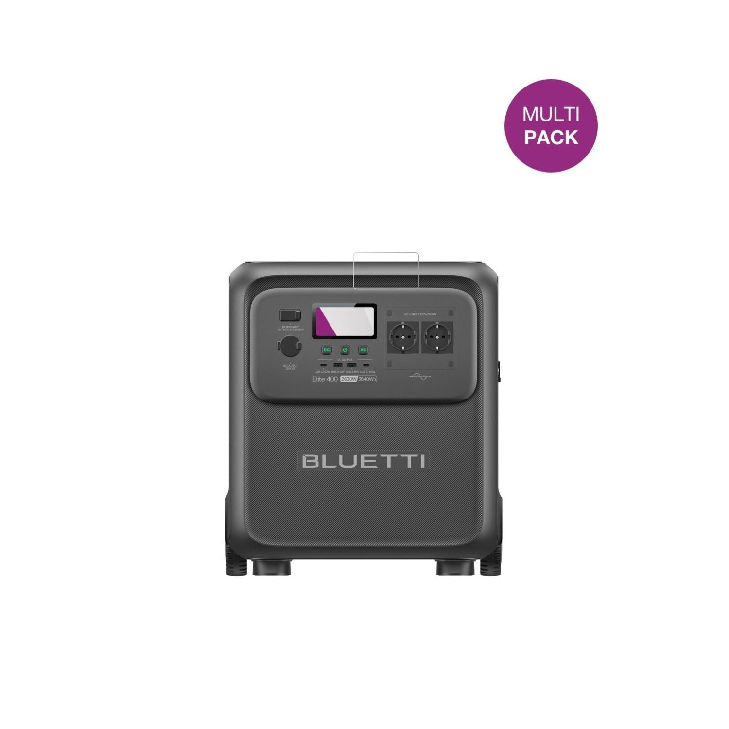 4x Schutzfolie klar für Bluetti Elite 400 Display- (2)