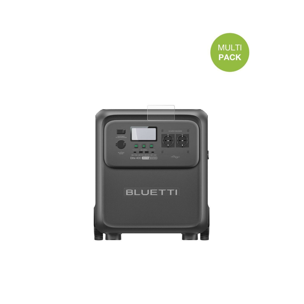 4x Schutzfolie matt für Bluetti Elite 400 Display- (2)