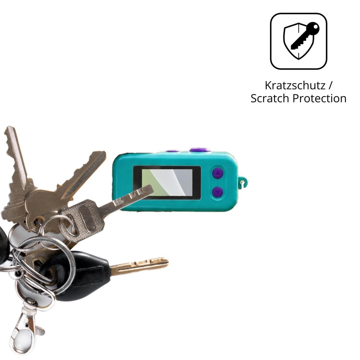 4x Schutzfolie matt für LeuKoles Mini K8 GC-1084 D (4)